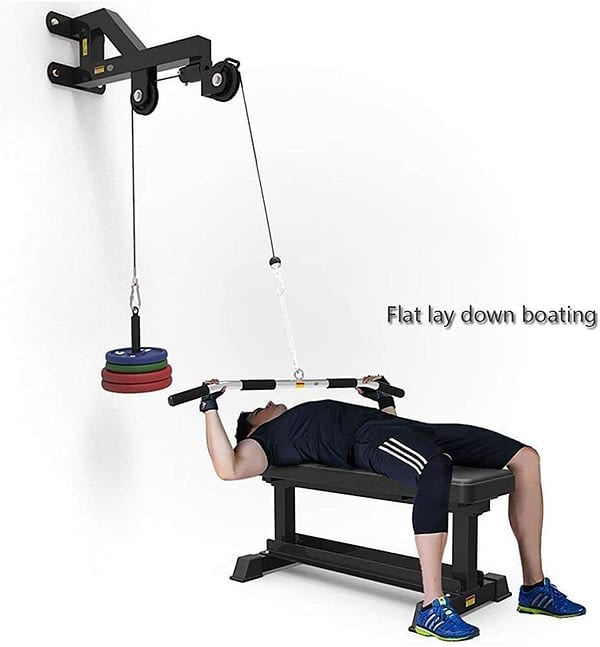 Adjustable Pulley Cable Machine EYCI Fitness LAT and Lift Pulley System