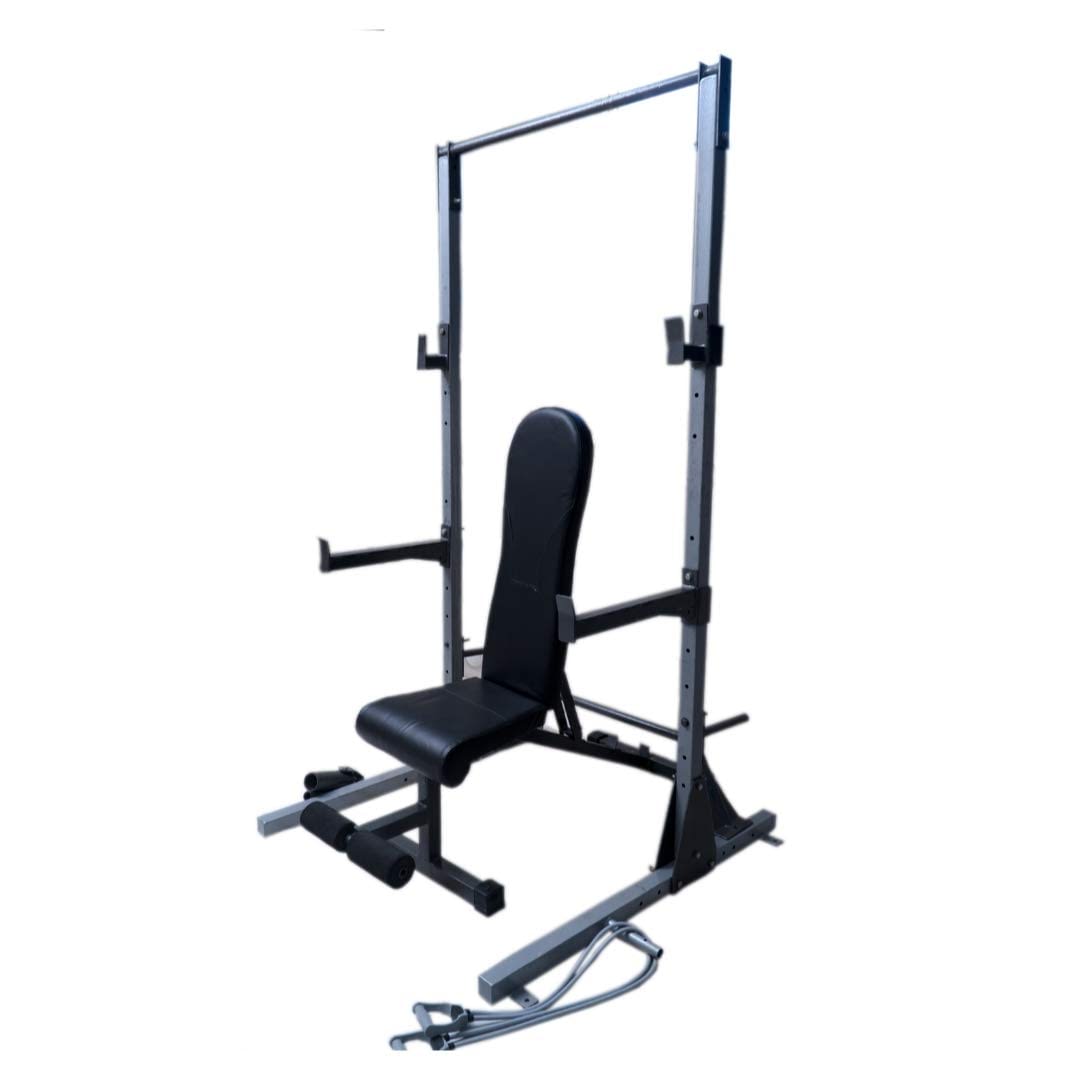 Fitness Youth Squat Rack Multi Function With Adjustable Bench Fitness Youth